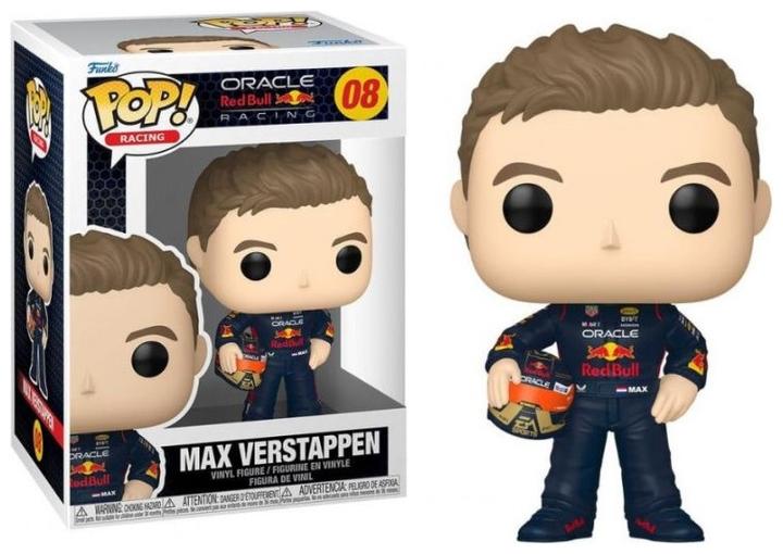 Actual product image Funko Formula 1 POP! Max Verstappen with helmet