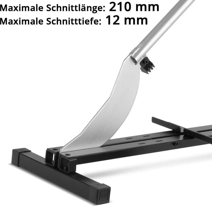Actual product image Stahlwerk Laminate cutter/ vinyl cutter/ laminate cutter 210 mm cutting width
