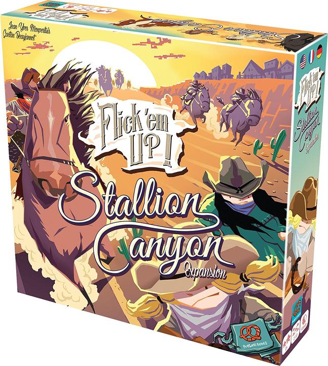Actual product image Asmodée Flick Em Up! Stallion Canyon (German)