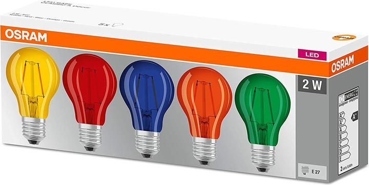 Produktbild Osram Led Star Décor Classic A (E27, 2 W, 235 lm, 1 x, G)