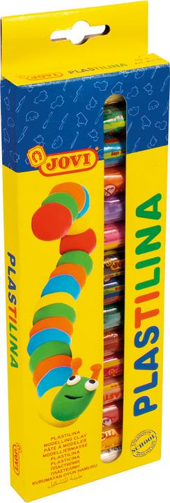 Jovi Plasticine PLASTILINA assorted colours 15 colours 15.0 g each