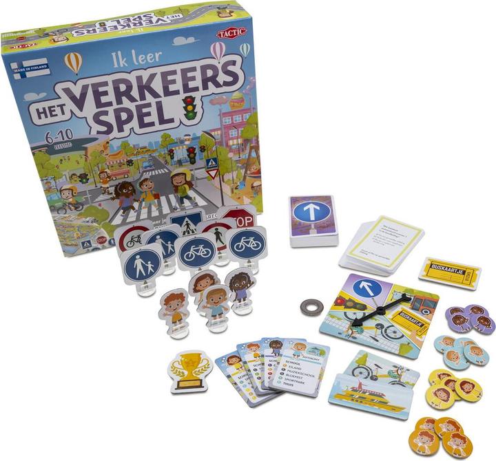 Productafbeelding Selecta Spielzeug Ik leer het verkeersspel (Duits)