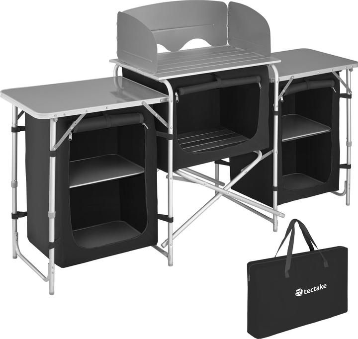 tectake Campingküche 172x52x104cm