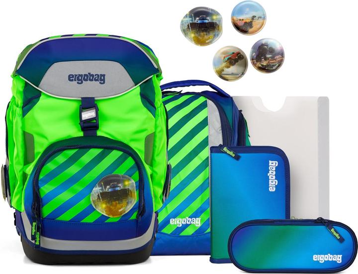 Ergobag Pack Neo Schulranzen-Set 6-teilig (20 l)