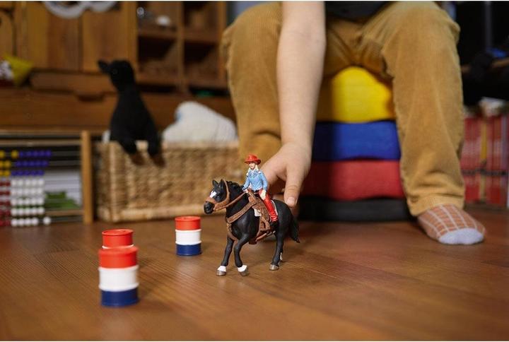 Produktbild Schleich Barrel Racing mit Cowgirl