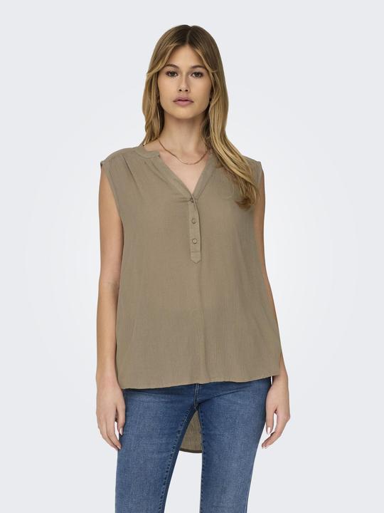 Actual product image Only Regular fit V-neck tank top Top (42)