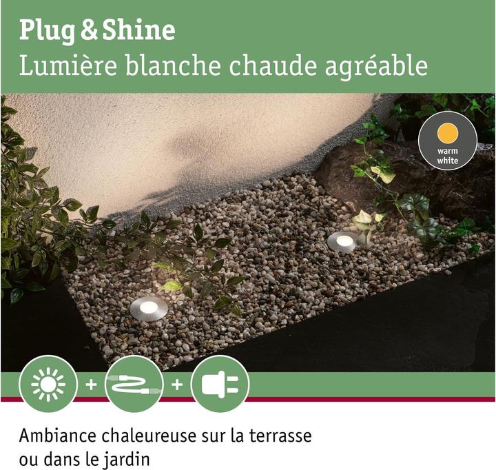 Image du produit Paulmann Plug & Shine Floor Mini (95 lm, IP65)