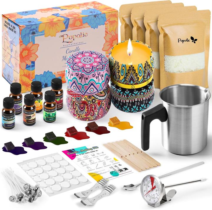 Popolic Kit per la creazione di candele
