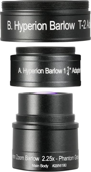 Baader Planetarium Hyperion Zoom Barlow 2.25x