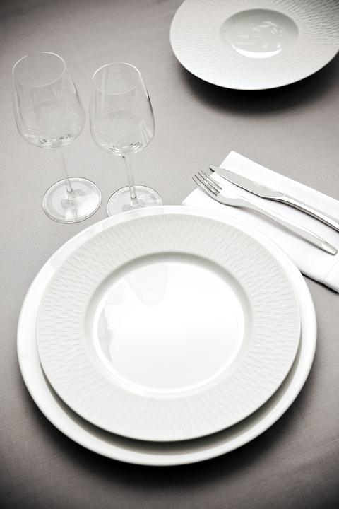 Produktbild Degrenne Teller flach Ø 28cm "Satin" (1 x, 28 cm)