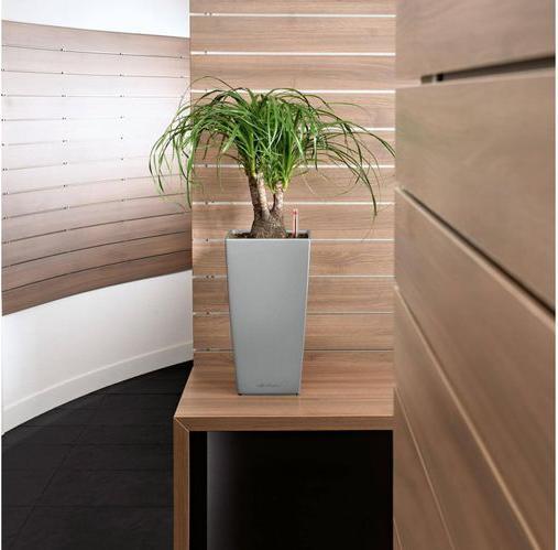 Produktbild Lechuza Pflanzentopf Cubico Premium 22 Braun, Volumen: 6 l (22 cm)