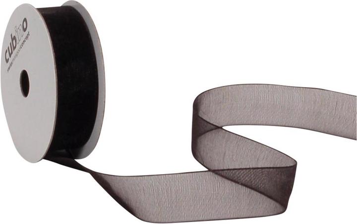 Actual product image Spyk Gift ribbon Organsa 15 mm x 8 m, Dark green (Gift ribbon, 1 x)