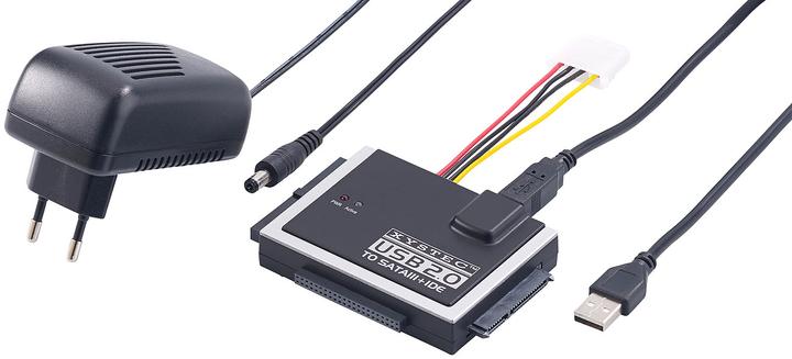 Xystec Universal-Festplatten-Adapter für IDE/SATA auf USB 3.0, inkl. Netzteil