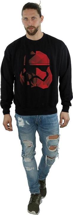 Image du produit Star Wars Mens Stormtrooper Cubist Helmet Sweatshirt (L)