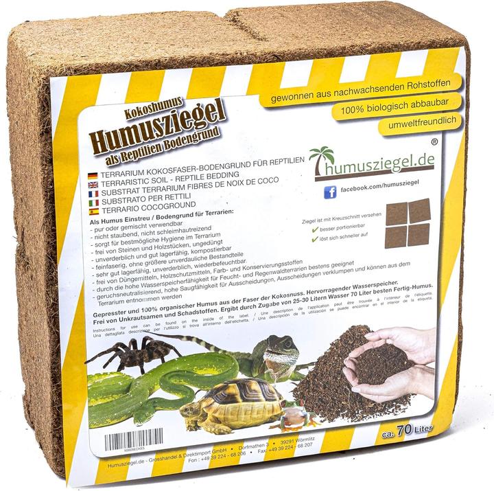 Produktbild Humusziegel Kokoshumus