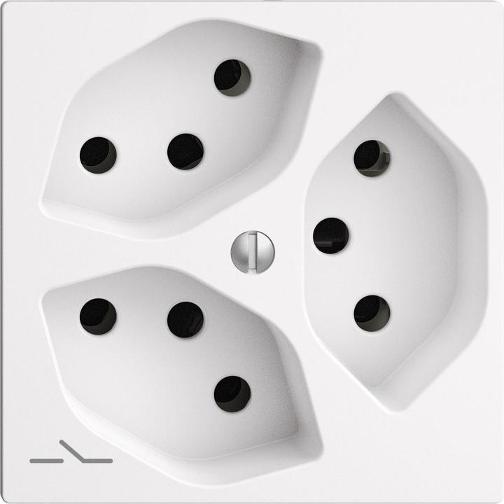 Feller Flush-mounted socket outlet