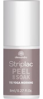 Actual product image Alessandro Striplac Peel or Soak (115 Yoga Morning, UV gel varnish)