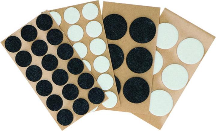 Actual product image OK-Line Felt glides round (Felt gliders, 15 Piece)
