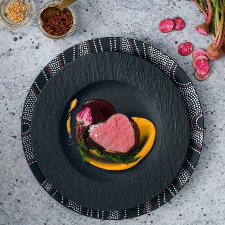 Actual product image Villeroy & Boch Speiseteller Manufacture Rock (1 x, 27 cm)