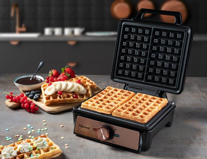 Immagine prodotto Bestron Macchina per waffel, rame