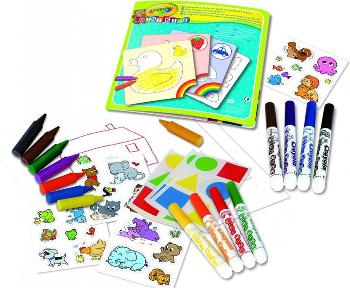 Actual product image Crayola Mini Kids - paint and sticker set