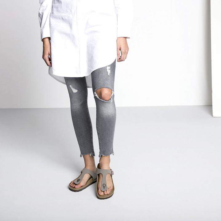 Actual product image Birkenstock Gizeh Birko Flor Nubuck normal (44)