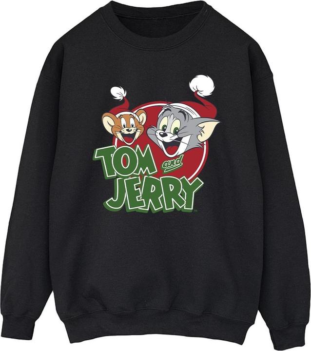 Produktbild Tom & Jerry Christmas Hat Logo Sweatshirt (M)