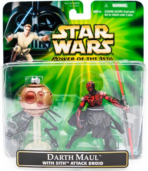 Produktbild Hasbro Star Wars - Power of the Jedi (POTJ) - Deluxe Figure - Darth Maul (w/Sith Attack Droid)