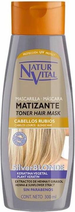 Actual product image Naturaleza Y Vida MASCARILLA MATIZANTE silver blonde 300 ml (300 ml)