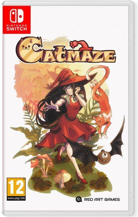 Actual product image RED Catmaze (Switch, Switch Lite, Switch OLED)