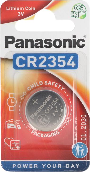 Produktbild Panasonic CR2354 Lithium Batterie Knopfzelle IEC CR2354 mit Vertiefung am Minuspol beachten (1 Stk., CR2354, 560 mAh)
