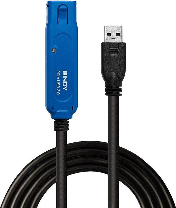 Actual product image Lindy 20m USB 3.0 Active Extension Pro USB 3.0 connections up to 40m (20 m, USB 3.2 Gen 1)