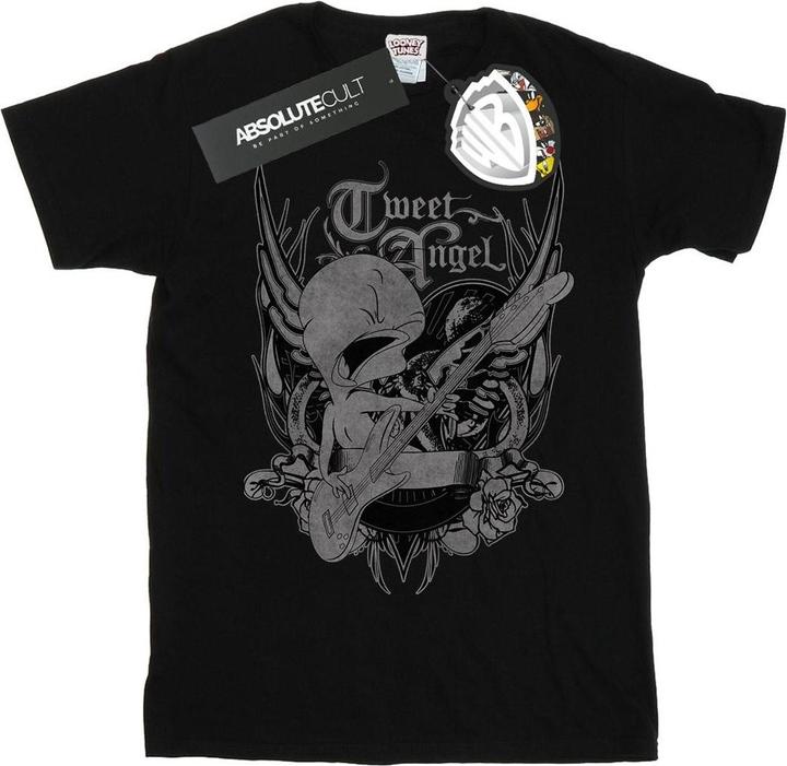 Immagine prodotto Looney Tunes Tweety Pie Rock Maglietta Ampia Donna (M)