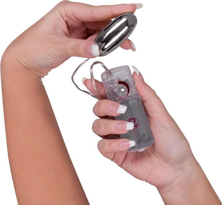 Actual product image You2Toys Vibro Egg Silver Star