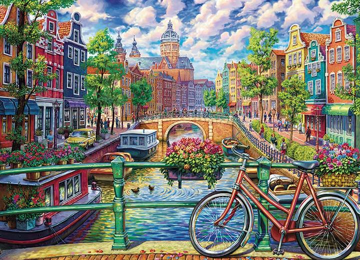 Immagine prodotto Cobble Hill Puzzle 1000 pezzi Canale di Amsterdam (1000 pezzi)