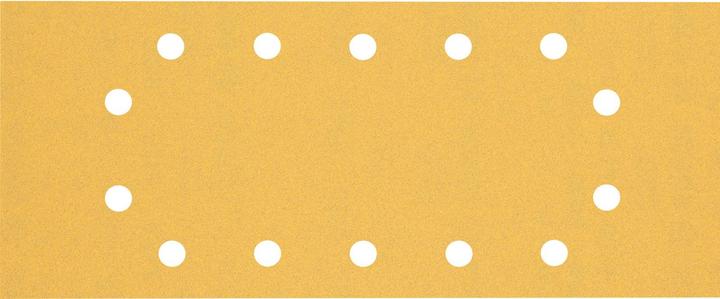 Actual product image Bosch Professional Zubehör Expert C470 Sandpaper with 14 holes for orbital sander, 115 x 280 mm, G 120, 10 pcs. (120)