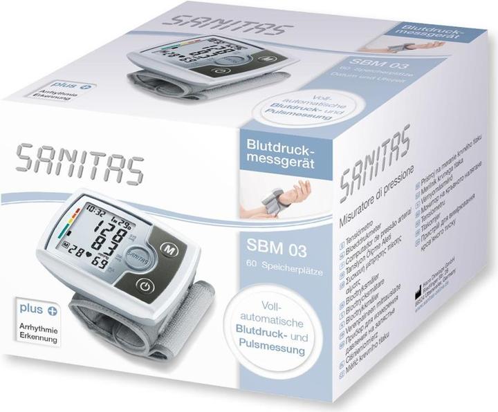 Produktbild Sanitas Sbm 03 (Blutdruckmessgerät Handgelenk)