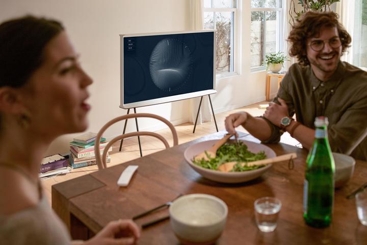 Actual product image Samsung QE55LS01RA Serif 2.0 (55", QLED, 4K, 2019)