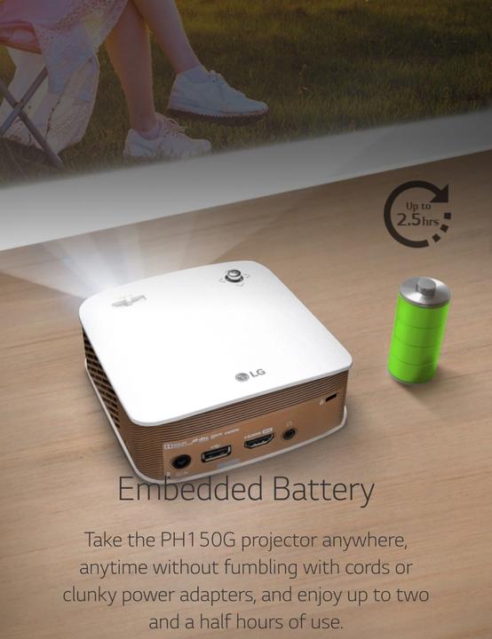 Produktbild LG Ph150g (HD, 130 lm, 1.57:1)