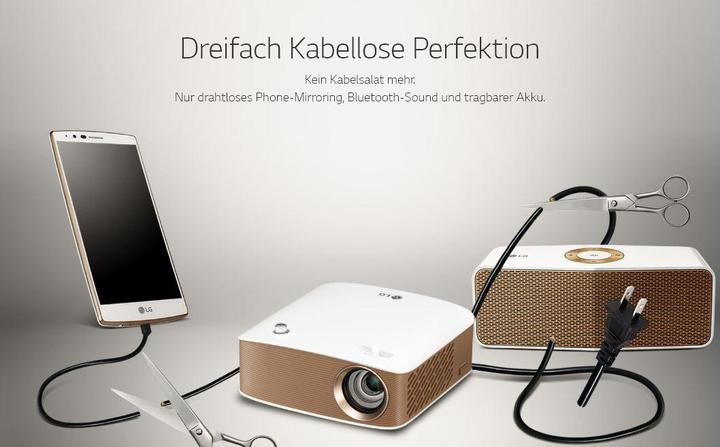 Produktbild LG Ph150g (HD, 130 lm, 1.57:1)