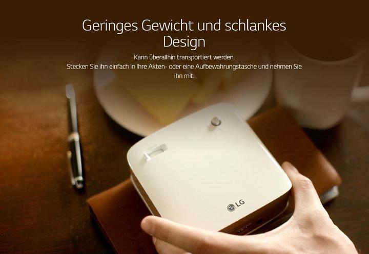 Produktbild LG Ph150g (HD, 130 lm, 1.57:1)