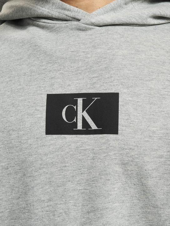 Actual product image Calvin Klein Men's Lounge Hoodie, Grey, M (M)