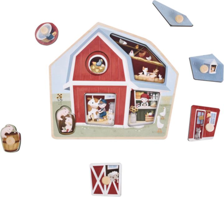 Produktbild Little Dutch Holzpuzzle Little Farm FSC