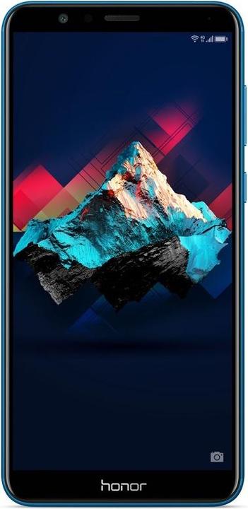 Honor 7x (64 GB, Blue Sapphires, 5.90", Hybrid Dual SIM, 16 Mpx, 4G)