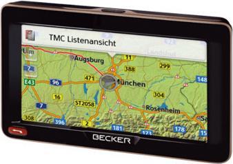 Produktbild Becker READY 50, TMC, Europakarten (5")