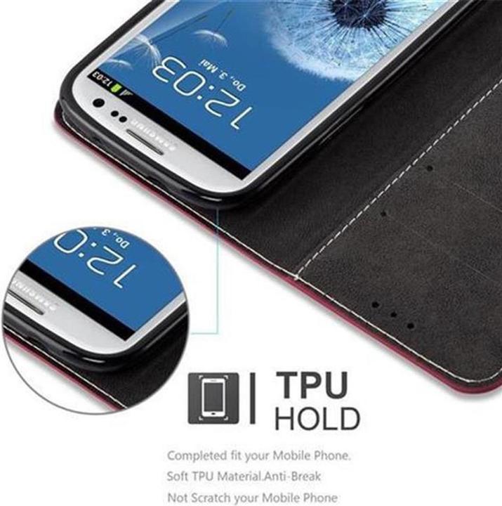 Productafbeelding Cadorabo Boek X Portemonnee Hoesje (Samsung Galaxy S3)