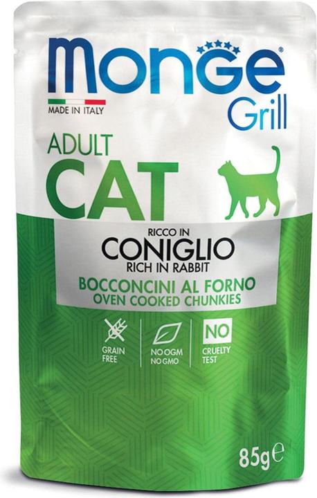 Immagine prodotto Monge Gatto alla griglia adulto (Adulto, 28 pz., 91 g)