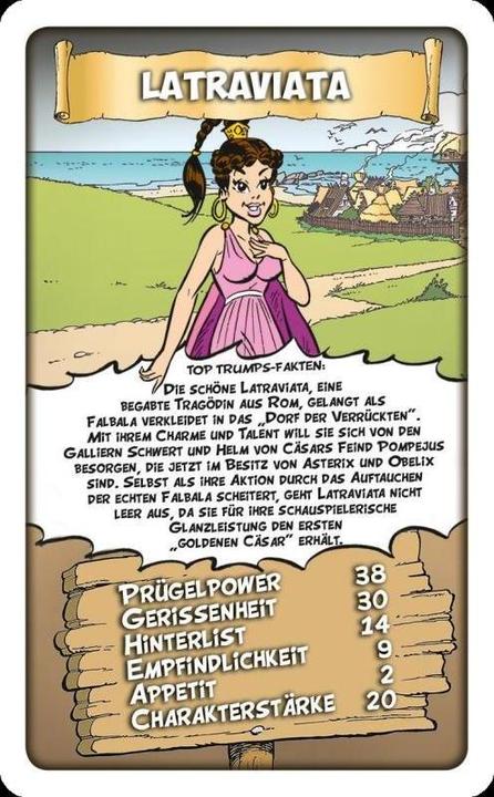 Produktbild Winning Moves WIN64404 - Top Trumps Asterix (DE),Kartenspiel,ab 2 Spieler, ab 8 Jahre (Deutsch)