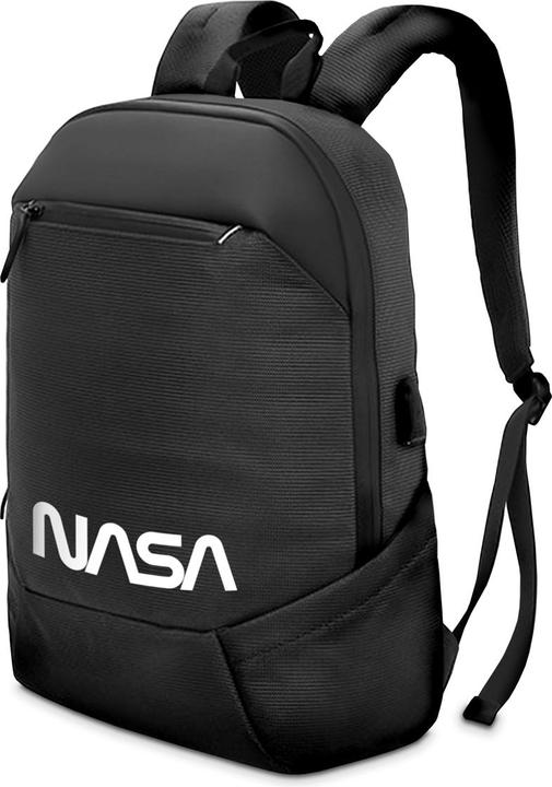 Land NS-KLB200311-A Notebooktasche 39,6 cm (15,6') Backpack Schwarz, Weiss (25 l)