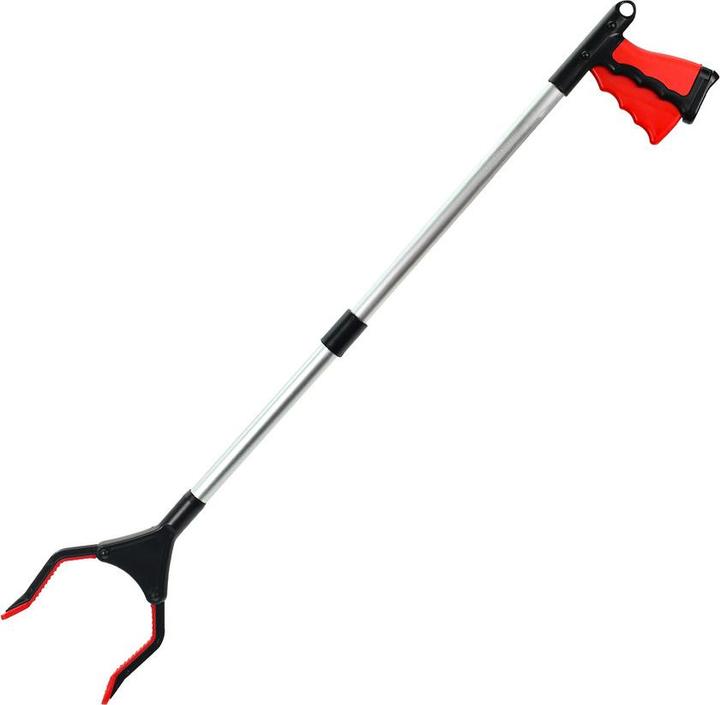 Produktbild Blosta Greifzange Greifer Rot faltbar 81/42cm Greifer für Senioren, Müllgreifer